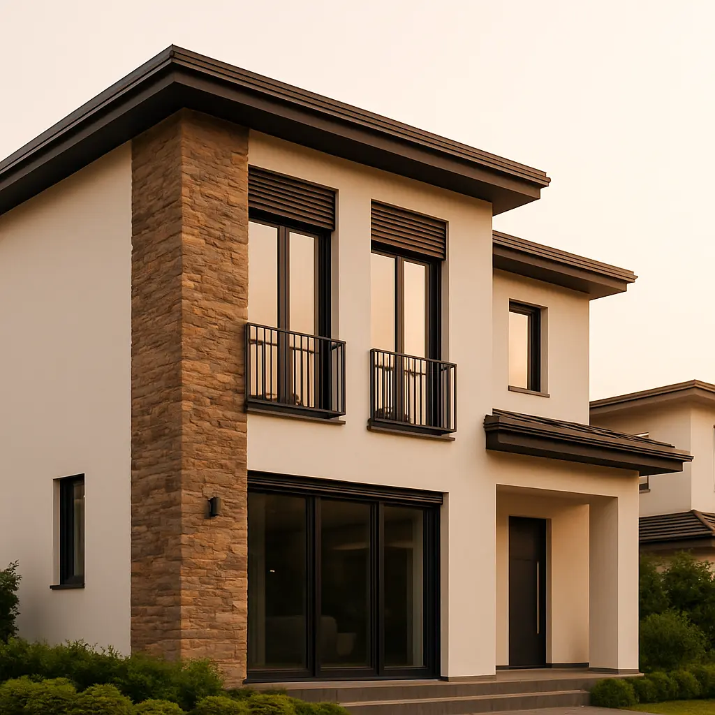 Modernes Haus 4 BTS Immomed Freiburg