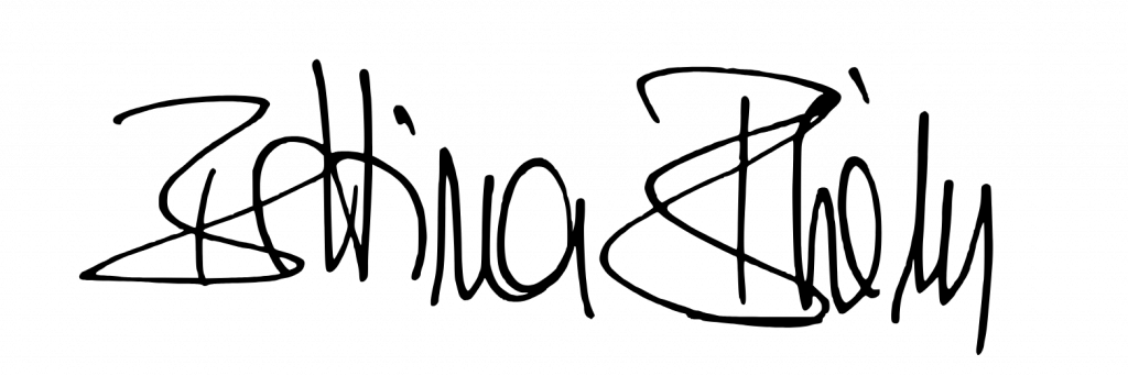 Bettina Briem Unterschrift