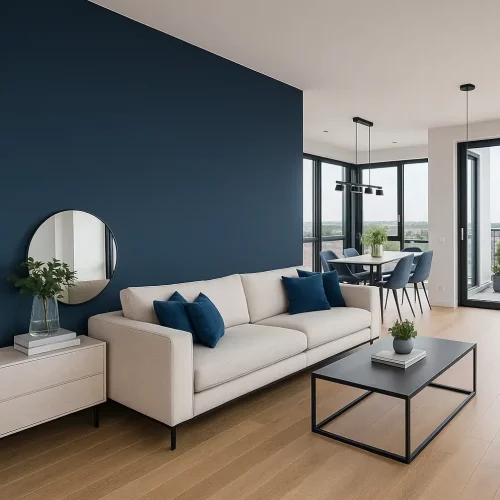 Blue Penthouse crisp